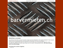 Tablet Screenshot of barvermieten.ch